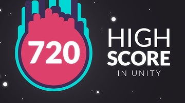 How to make a HIGH SCORE in Unity