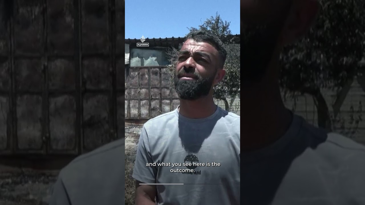 مستوطنون إسرائيليون يحرقون منازل فلسطينية في قرية قرب رام الله