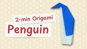 Easy Origami Penguin Tutorial 🐧 Step-by-Step Instructions