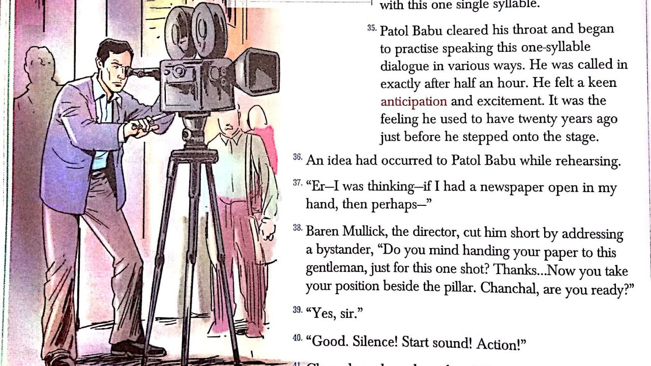 Patol Babu, Film Star Story In Hindi | By Satyajit Ray | Gulmohar | Class 8  | Chapter 4 | Part 1 - YouTube