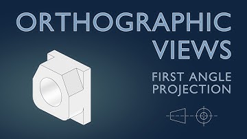 EXAMPLE 7 | ORTHOGRAPHIC VIEWS | FIRST ANGLE PROJECTION