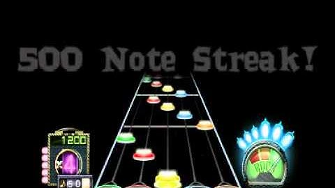 GH Custom - Where Dragons Rule by DragonForce *CHART PREVIEW*