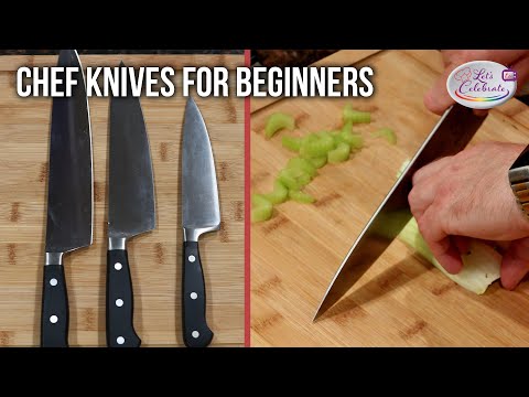 Chef Knives for Beginners and the Pinch Grip - Basic Kitchen Skills