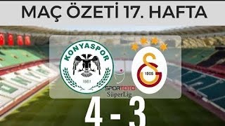 Konyaspor 4-3 Galatasaray Maç Özeti Hd1080P