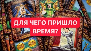 ДЛЯ ЧЕГО ПРИШЛО ВРЕМЯ?