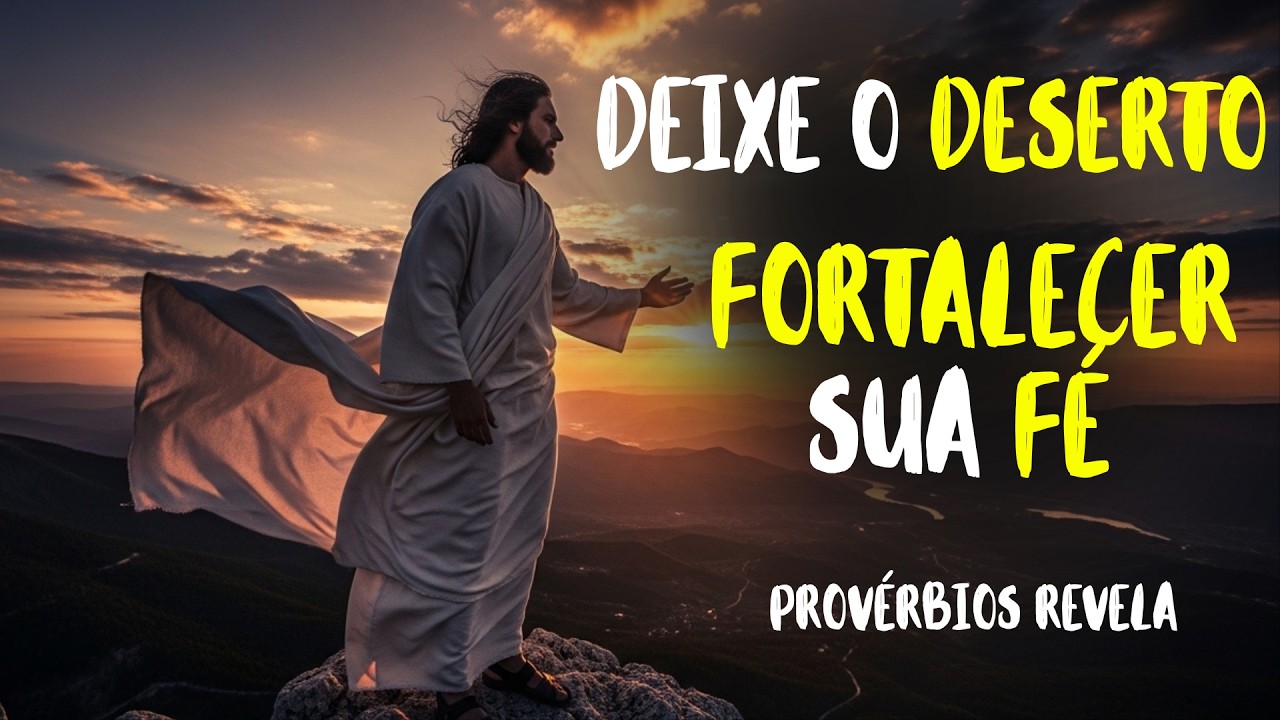 COMO passar pelo DESERTO confiando em DEUS | PROVÉRBIOS REVELA