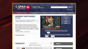 The C-SPAN Video Library