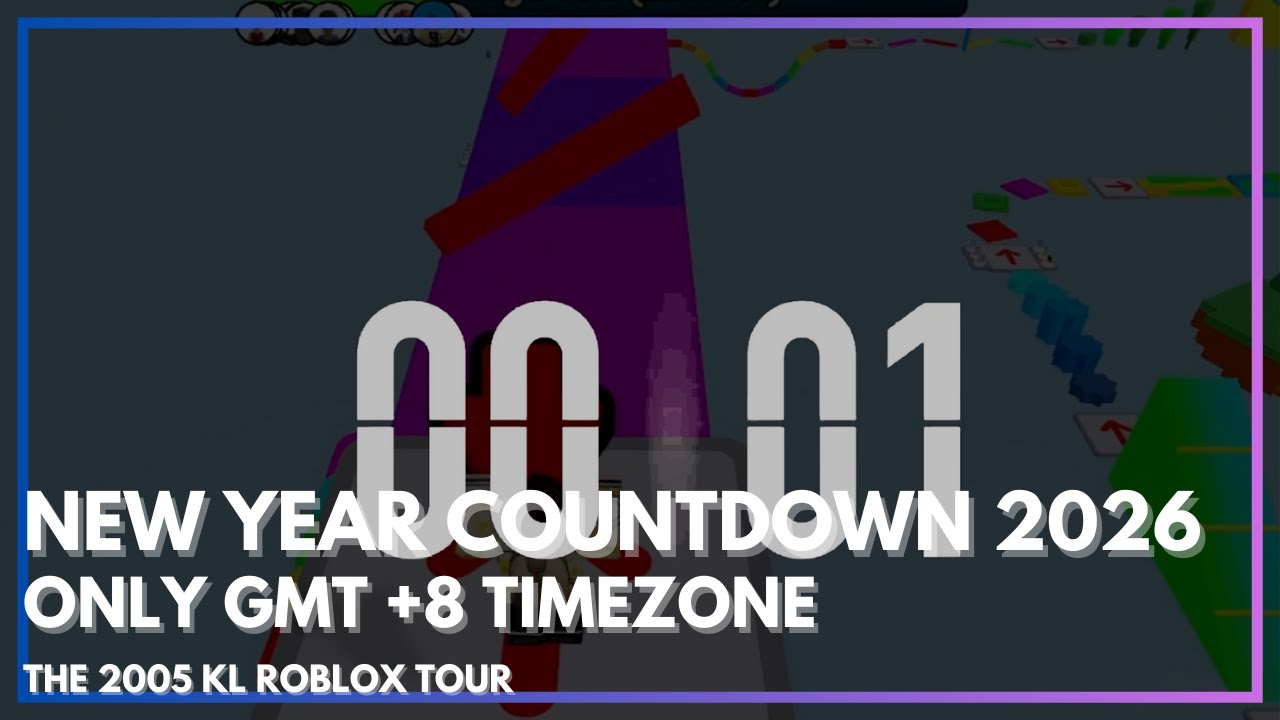 COUNTDOWN NEW YEAR 2026 ROBLOX YouTube 