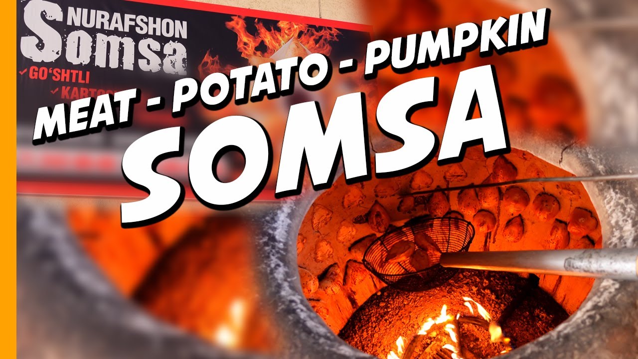 Popular in Tashkent DROP SAMOSA | Street Food | Uzbek Cousine