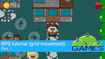 GameSalad RPG tutorial (grid movement) pt.1