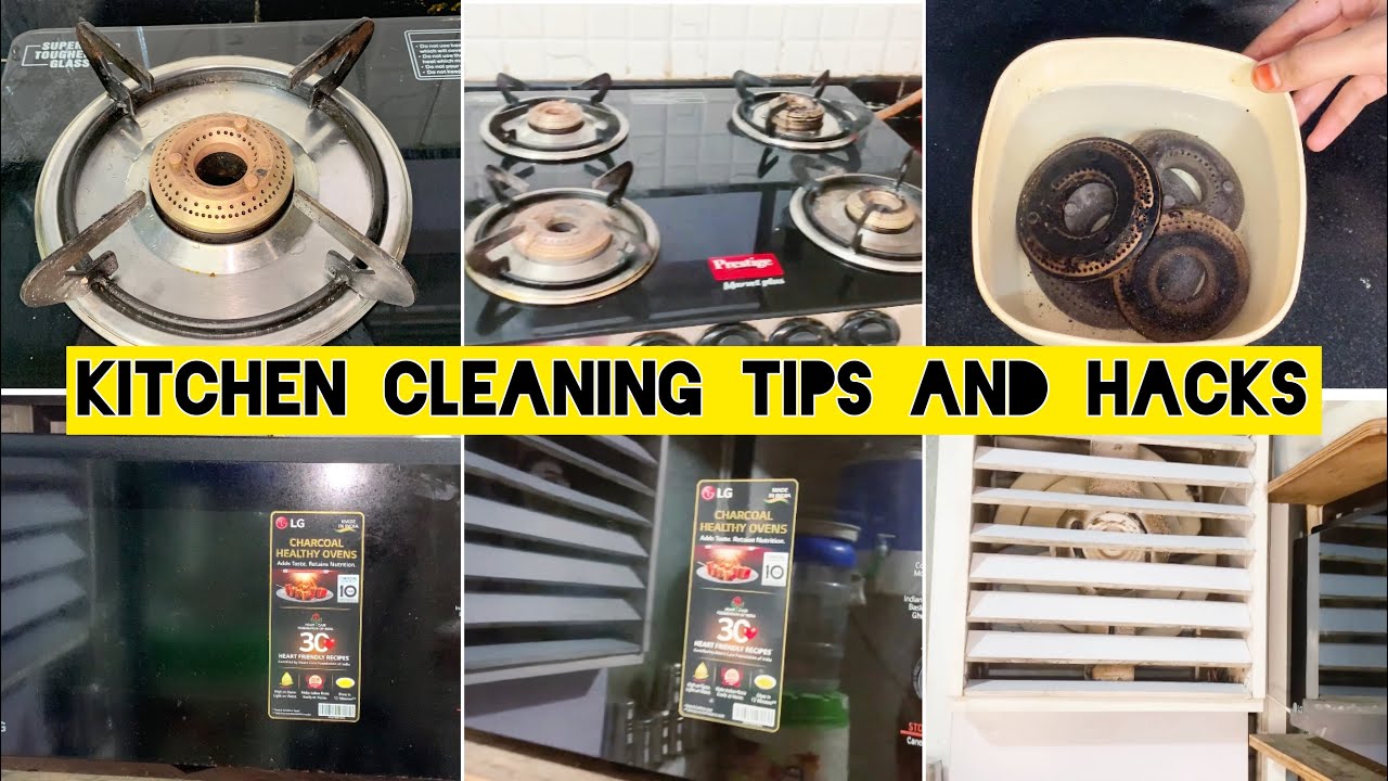 Gas Stove Cleaning | kitchen Tips And Tricks | How To Clean Gas Stove (HINDI ) Ansari Aayesha life |