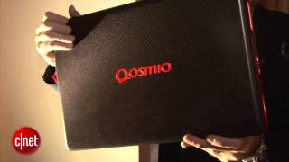 The 17-inch Toshiba Qosmio X875 desktop replacement laptop