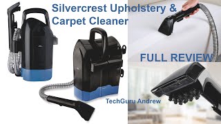 Silvercrest Upholstery & Carpet Cleaner REVIEW