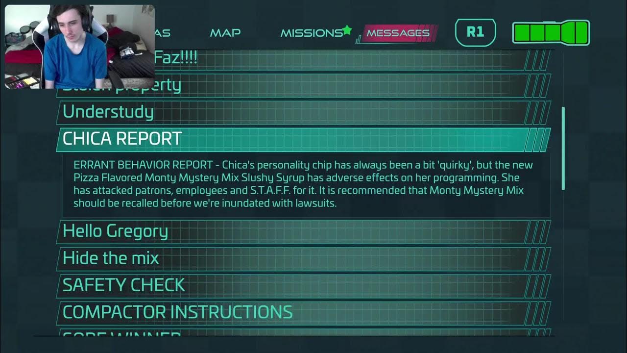 FNAF security breach But With No Flashlight, Cameras, Hiding, Or Freddy