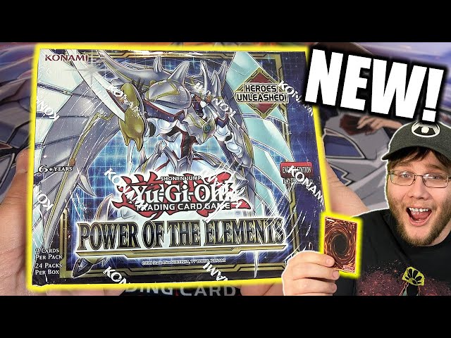 NEW EARLY! Yu-Gi-Oh! Power of The Elements Booster Box Opening