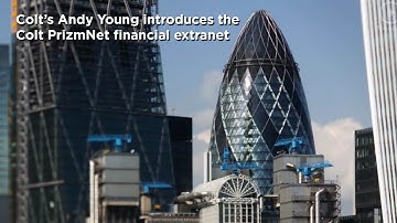 Colt’s Andy Young introduces the Colt PrizmNet financial extranet