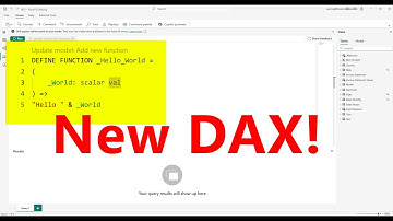 New DAX! Improved visualization! User-defined functions in Power BI September 2025 Update
