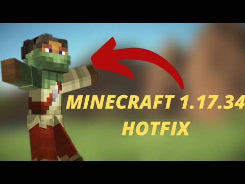 Minecraft 1 17 33 1 17 34 Update Minecraft Bedrock Ps4 2 31 Hotfix Youtube