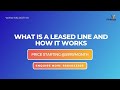 What is a leased line and how it works internet leased line vs broadband talk experts 9884043308