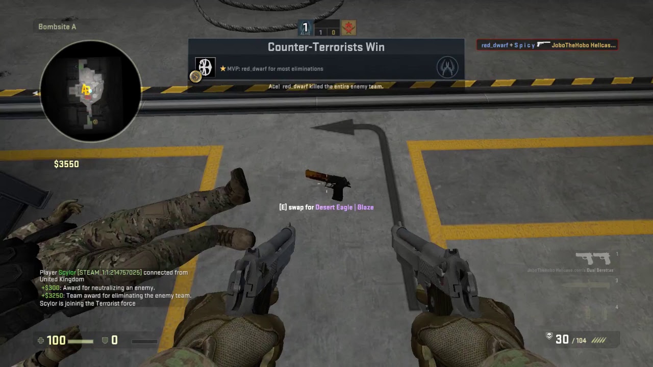 CS:GO Live Gameplay 123 +1v1 with friend - YouTube