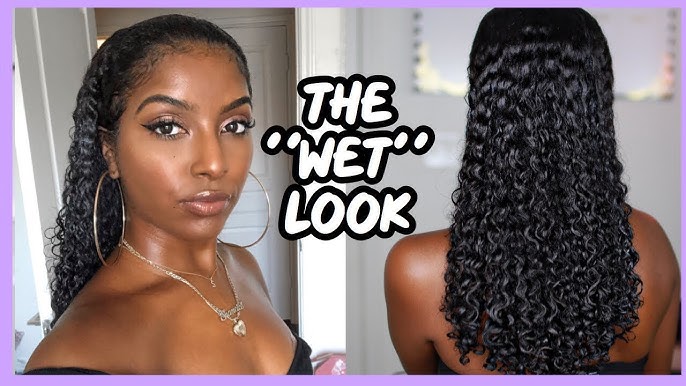 The Wet Look!, Juicy Curls 3B/3C Fine Hair