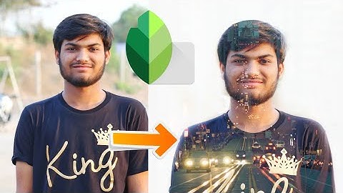 Snapseed Tutorial // Photo Double Explozer Effect || By Jay Tank Tips And Tricks