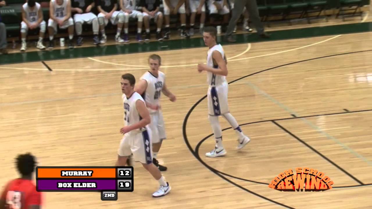 High School Rewind Murray vs Box Elder (Boys Basketball) {122915