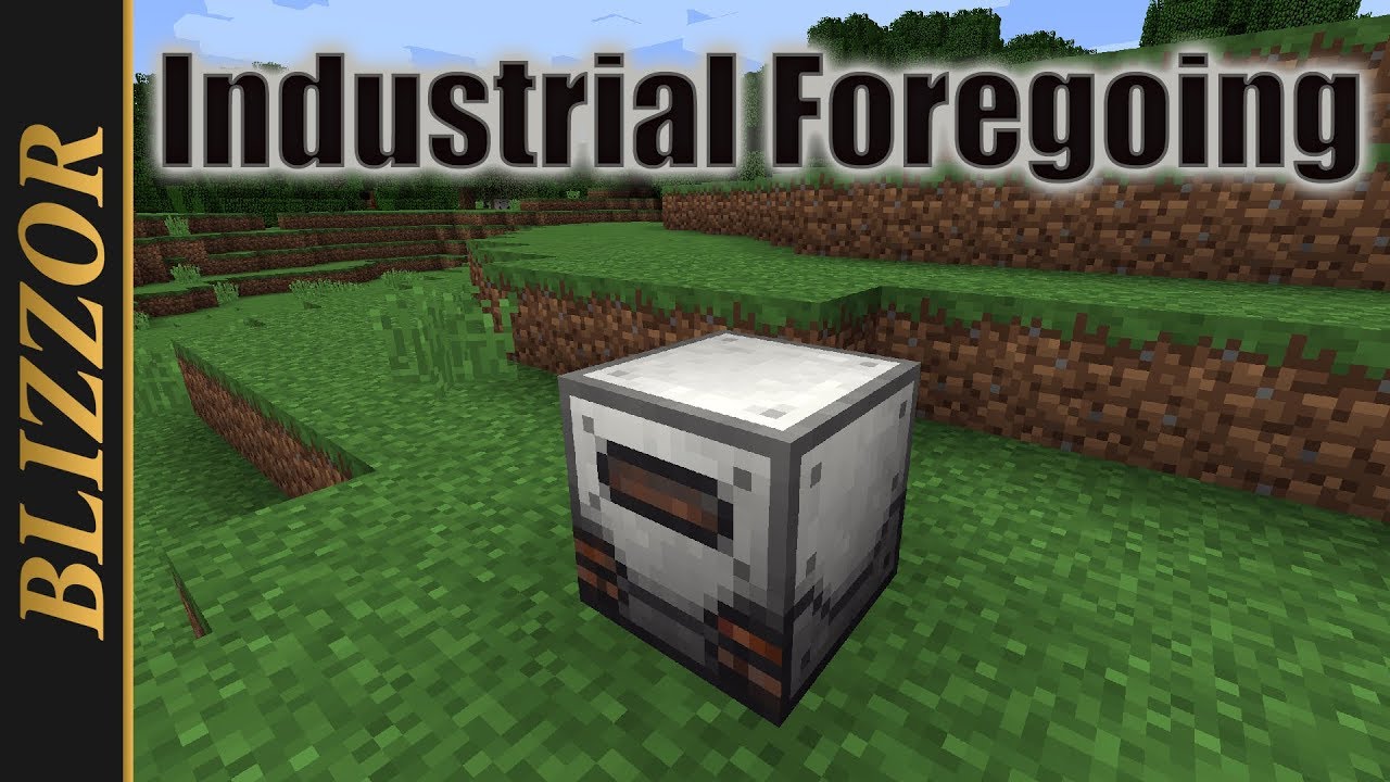 Industrial Foregoing - Petrified Fuel Generator [Tutorial ...
