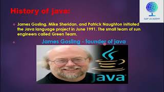 جاوا ژبي تاريخچه | History Of Java Language | Java in Pashto | Java Complete Tutorial 2022 | Pashto
