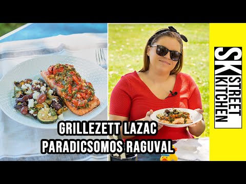 Videó: Grillezett Lazacsaláta