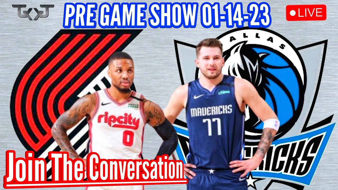 MAVS vs BLAZERS PRE GAME SHOW (01/14/23) YouTube