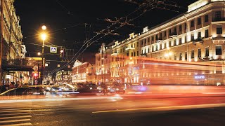 Вечерний Невский Проспект Санкт-Петербург