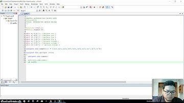 LAB 1 PART 4: INTERFACING MATRIX KEYPAD KHAIRUL AINUDDIN BIN ZAINUL AZMI 51211116128
