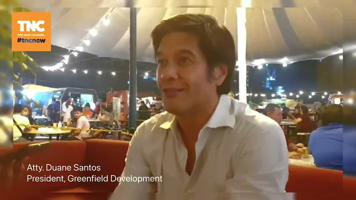 Atty. Duane Santos, President of Greenfield District