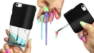 Super easy - diy liquid phone case! nail polish click here to see how
many coats of a bottle contains: https://www./wa...