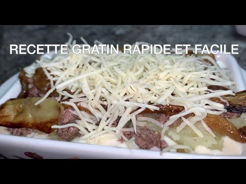 gratin-aubergine-facile-et-rapide-/-كراتان-البادنجان-و-البطاطس-والكفتة-بصوص-بيشاميل😋😋