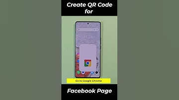 How to generate qr code for my facebook page #qrcode #faccebook