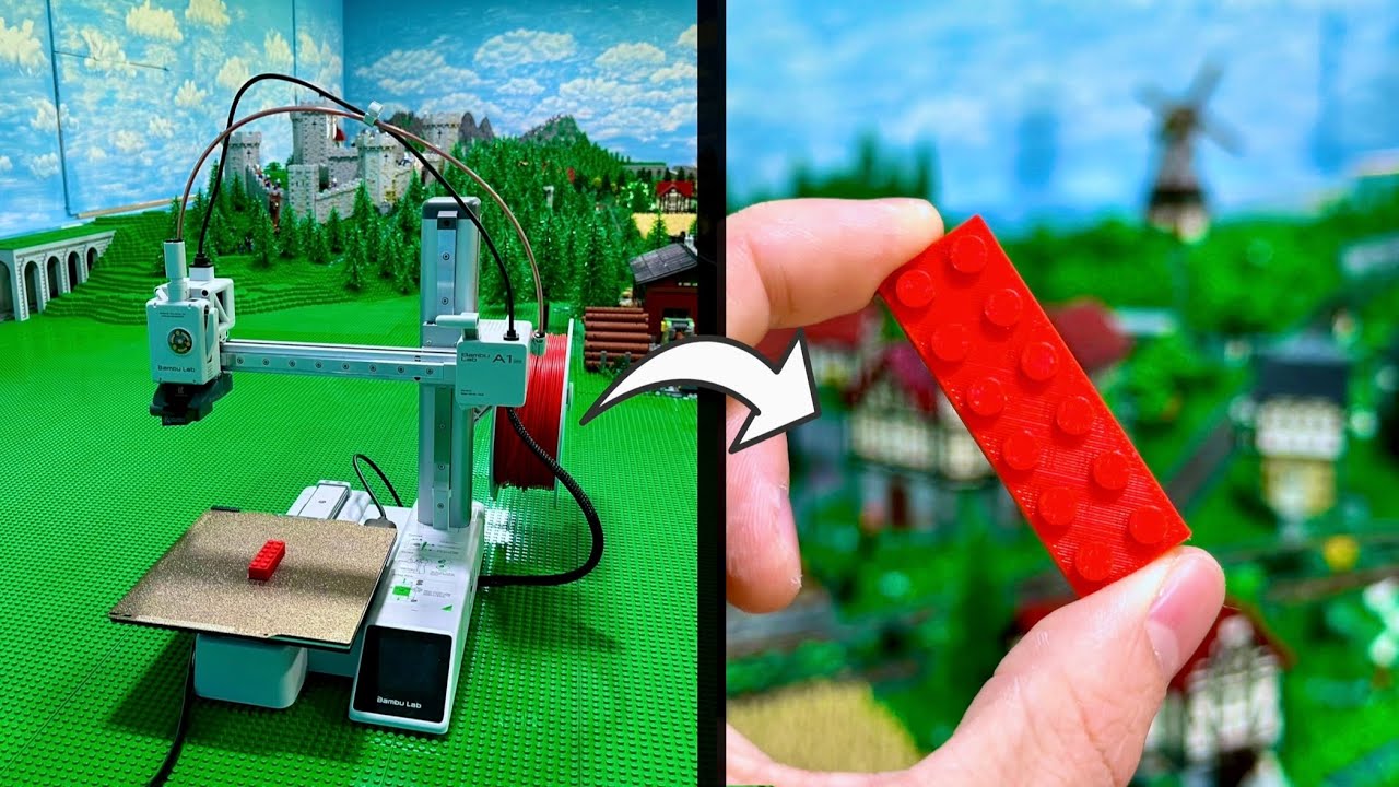 ¿Imprimir tus propias piezas para la ciudad de LEGO en 3D? - videoblogs.com