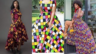 2021 KITENGE FASHION LONG DRESSES 