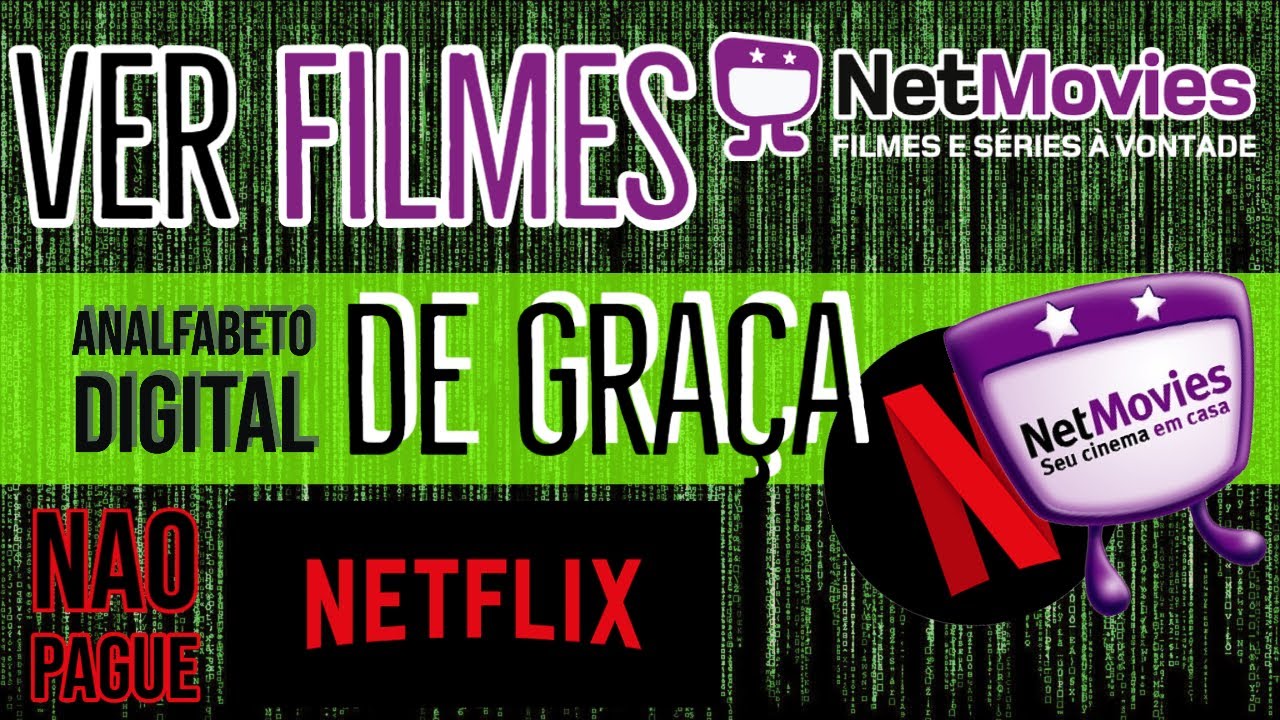 FILMES e SÉRIES DE GRAÇA na SMART TV! Análise NETMOVIES 