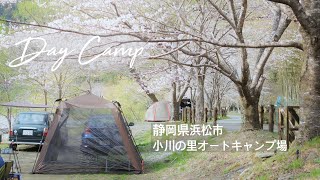 小川の里オートキャンプ場 静岡県浜松市 お花見デイキ