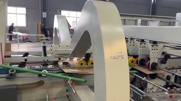 Full Automatic 2800x1200 Two Pieces Folder Gluing Stitching Machine for Offset box