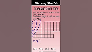 Reasoning Short trick Part-2 || Counting of figure || By Rishi Sir Reasoning