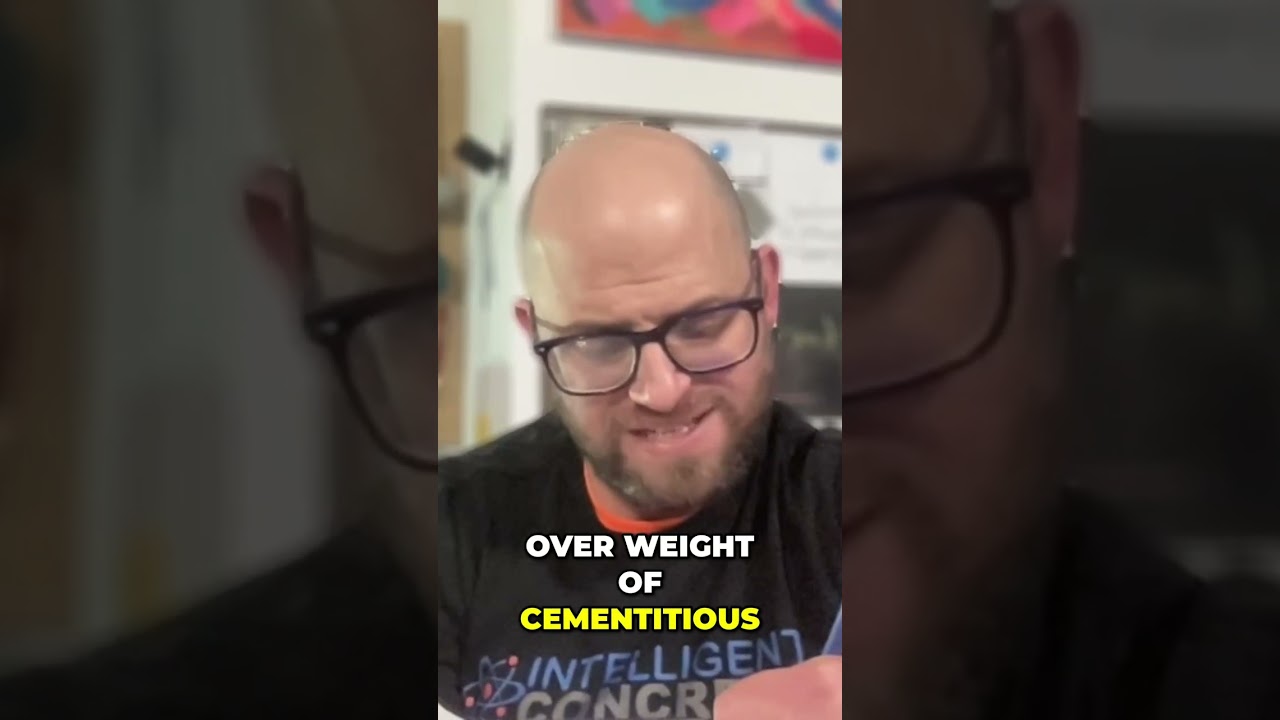 Cement Calculation Secrets: Precision vs. Reality in Construction #shorts