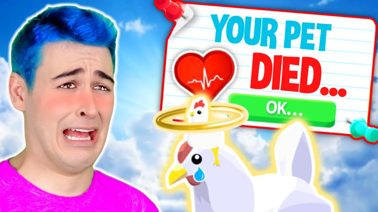 ? My DREAM PET *DIED* In Adopt Me... *NEW* Update Where Pets Can DIE!! Jeffo Reaction (Roblox)