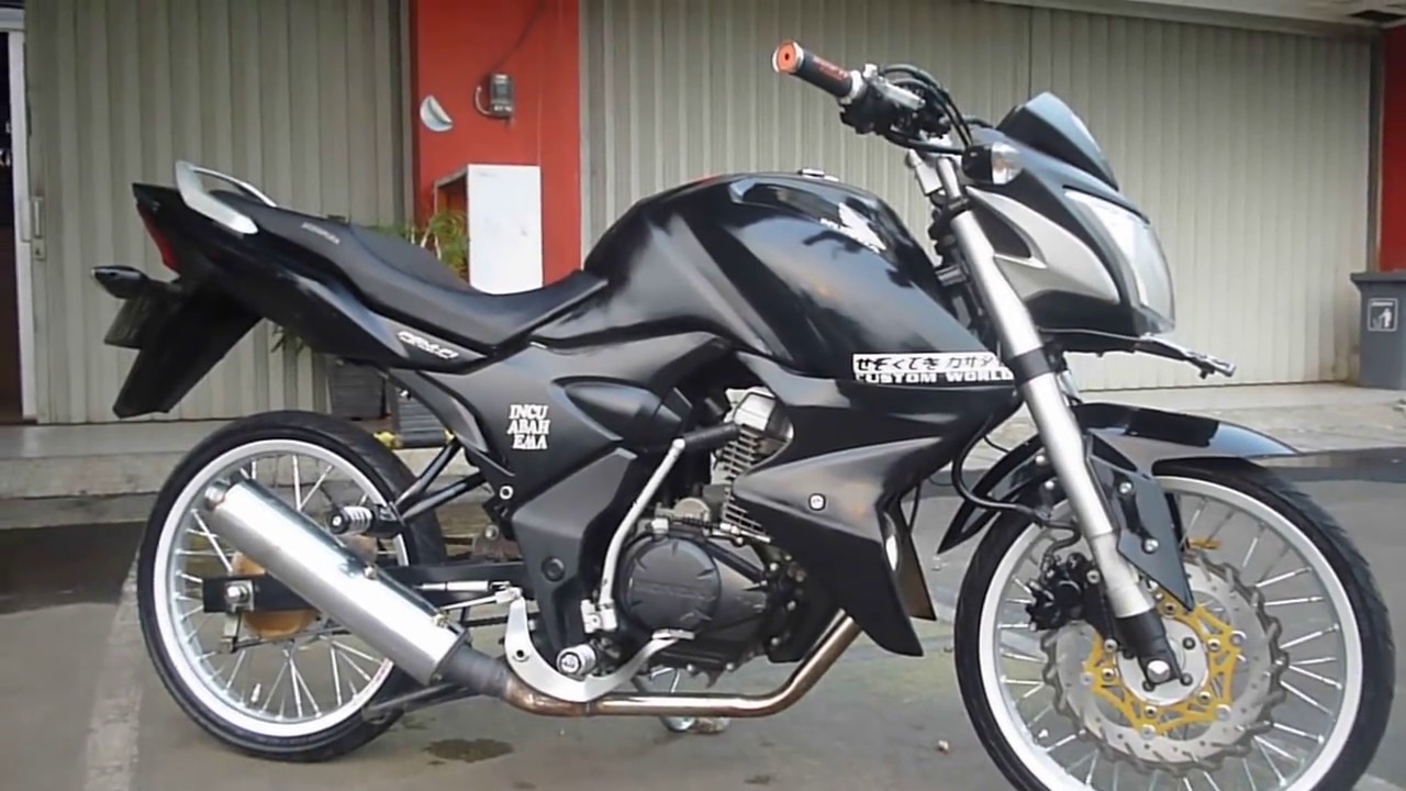 Modifikasi Honda Verza 150 R Black Part Lll YouTube