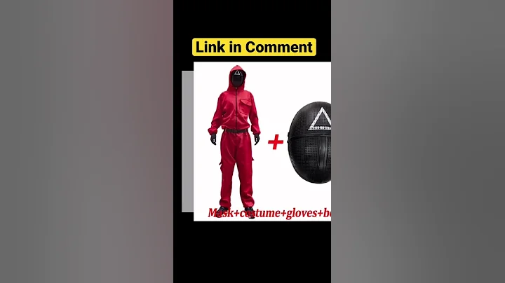 Squid Game Costume and Mask #squidgame #squidgamenetflix #halloween #cosplaycostume