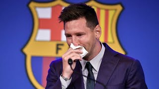 Football : Messi, en larmes, dit adieu au Barça et se rapproche du PSG • FRANCE 24