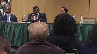 Wayne State University Panel Discussion: Examining the School-to-Prison Pipeline (02/08/2017)