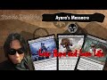 MTG Arena - MonoBlack Life Drain with  Ayara, Massacre Wurm and Gray Merchant
